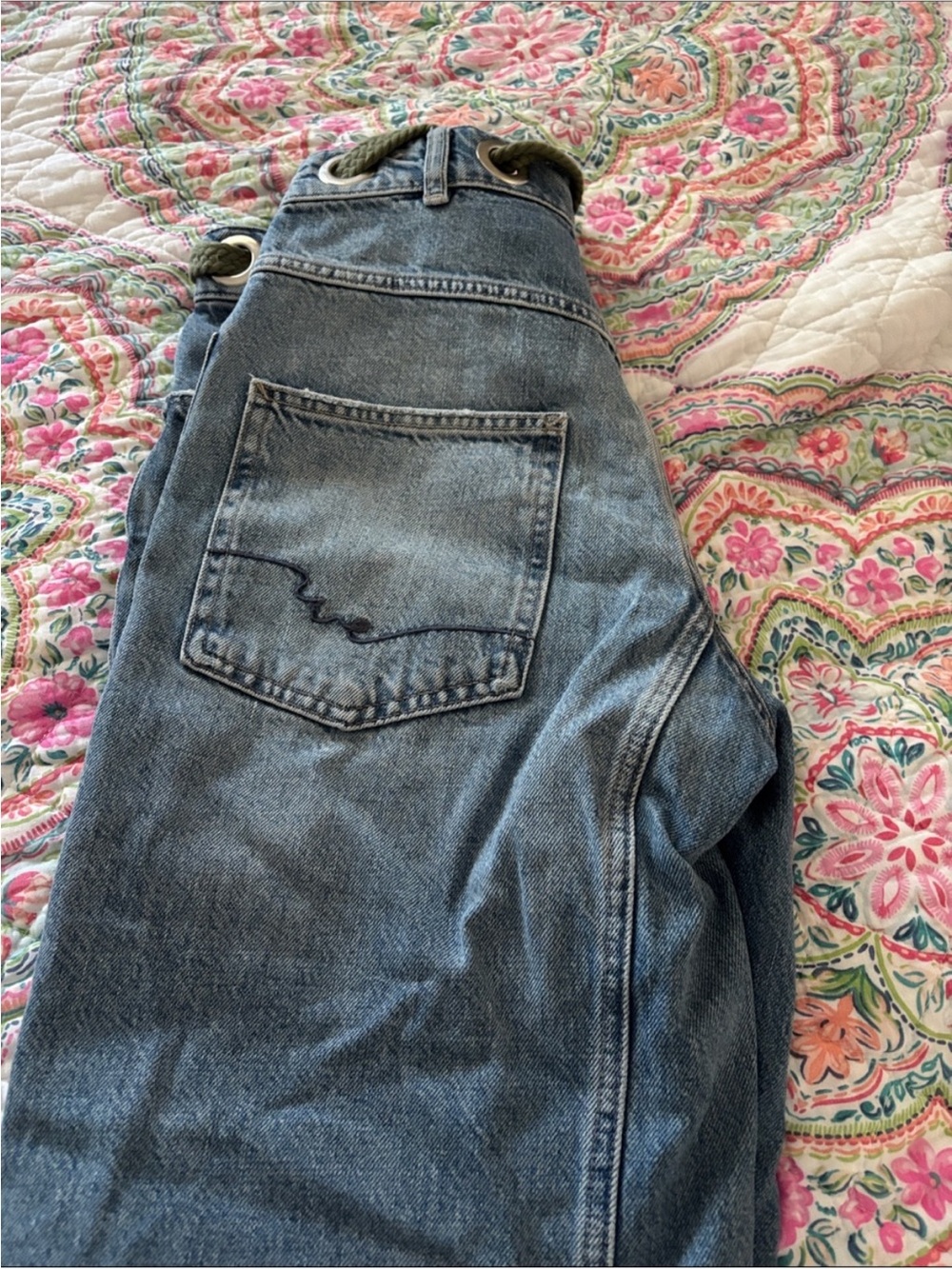 Free People We The Free Moxie Pull-On Barrel Jeans - Picture 11 of 11